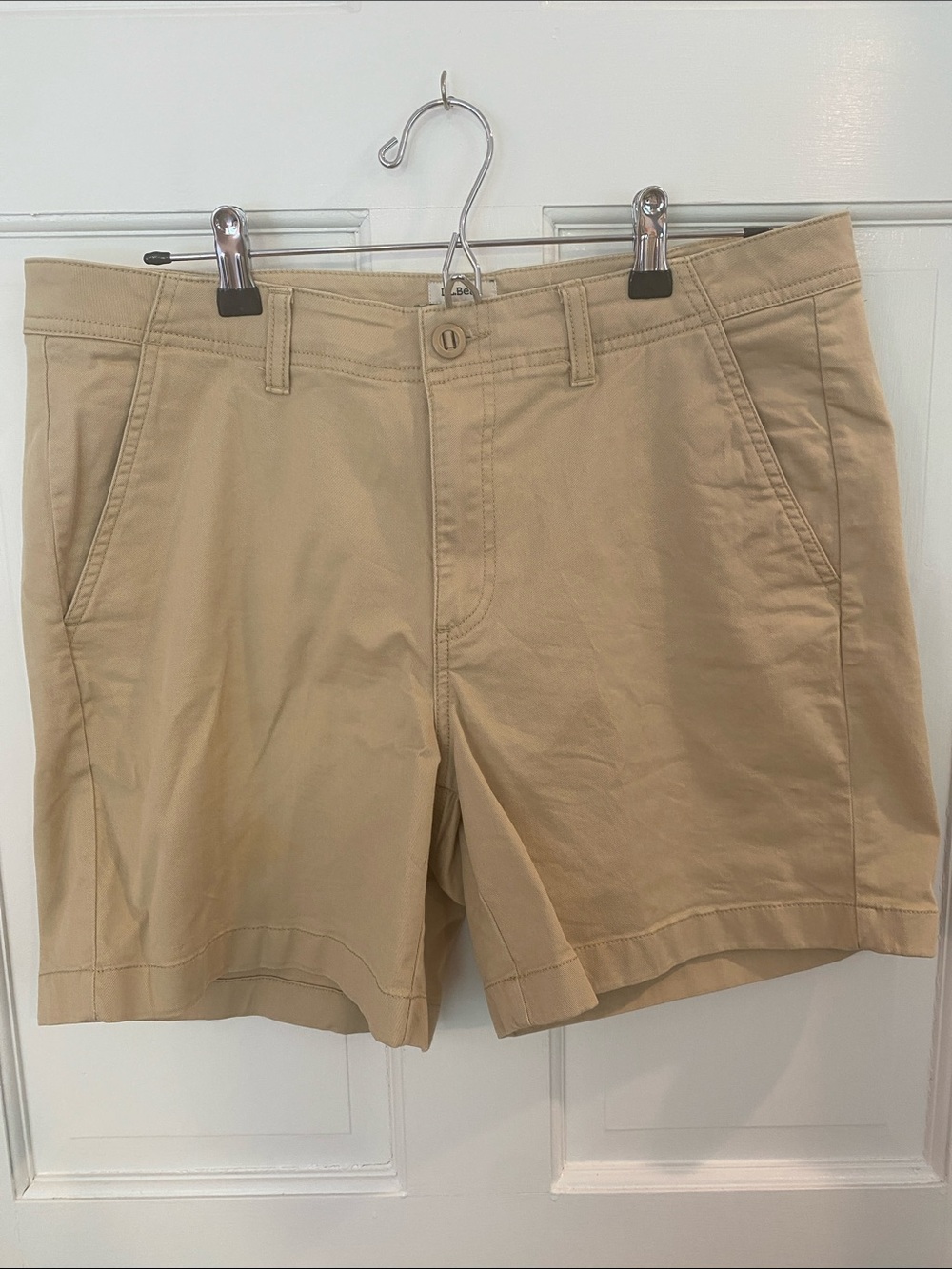 L.L. Bean Women’s Khaki Bermuda Shorts
